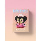 Ubin Shop Mini Yapı Parça Blok Oyuncak Sevimli Fare Figürü – Mikro Blok Yapım Seti – Koleksiyon ve Masaüstü Dekoru - mickey mouse
