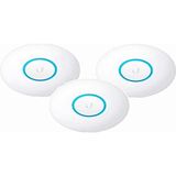 Ubiquiti Networks Unifi Erişim Noktası Nanohd Uap-Nanohd 3'lü Paket Gigabit Ethernet Wave2 4x4 Mu-Mımo 5 Ghz, 1733 Mbps'ye Kadar