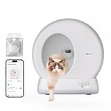 UBPet C10 Pro Kameralı Akıllı Kedi Tuvaleti – Entegre HD Kameralı, Otomatik Temizleme, Mobil Uygulama Kontrolü, Akıllı Sensörler, Sessiz Çalışma, Geniş İç Hacim, Koku Hediyeli