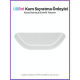UBPet C10 Pro+ Kameralı Otomatik Akıllı Kedi Tuvaleti için Aparat/Buffle, Kum Sıçratma Önleyici