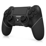 Ubsvaky PS4 için Kablosuz Denetleyici, Kürekli Kablolu P-4 Pro Denetleyici, Siyah P-4 Denetleyici Aksesuarları, P-4 Aksesuarları Mükemmel Uyarlanabilir Tam Sürüm 4/4 Pro/Slim.