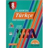 Üç Adım Yayınları 8. Sınıf Türkçe Soru Bankası