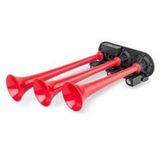 Üç Borulu 8 Ses Kombinasyonlu 12v Mehter Korna-plastik Borulu