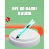 Üç Boyutlu 3D Yazıcı Kalem Abs Ve Pla Uyumlu P95692s6545