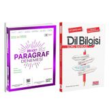 Üç Dört Beş Tyt Paragraf Deneme ve Akm Dil Bilgisi Soru Bankası Seti 2 Kitap