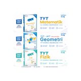 Üç Dört Beş Yayıncılık 345 - TYT Matematik - TYT Fizik - TYT AYT Geometri Soru Bankası Seti 2027