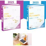 Üç Dört Beş Yayıncılık 345 Tyt Türkçe + Matematik Soru Bankası 2025(PRİZ Tutuculu)2 Kitap