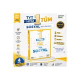Üç Dört Beş Yayıncılık ÜçDörtBeş Yayınları Tyt 1 Ayda Tüm Sosyal Soru Bankası | 2026-2027 Güncel Müfredat | Tarih Coğrafya Felsefe Din Kültürü | Yeni Nesil