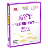 Üç Dört Beş Yayınları AYT Edebiyat Soru Bankası
