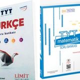Üç Dört Beş Yayınları TYT Matematik ve Limit TYT Türkçe Soru Bankası 2025-2026 GÜNCEL BASIMLAR