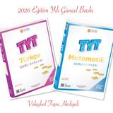 Üç Dört Beş Yayınları, Tyt Türkçe - Matematik Soru Bankası Seti, Voleybol Topu Hediyeli