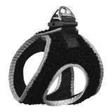Uc Kilitli Kurklu Kedi Kopek Gogus Tasmasi 24-28 Cm Xx-Small Siyah