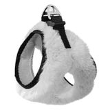 Uc Kilitli Pelus Kedi Kopek Gogus Tasmasi 20-24 Cm Xxx-Small Beyaz