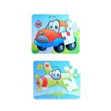 Uçak Araba 3+ Keçe Yapboz - 3 Yaş Puzzle T004