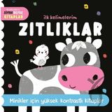 Uçan Fil Yayınları İlk Kelimelerim Siyah Beyaz Kitaplar Zıtlıklar