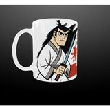 Uçan Kupa Samuraı Jack Figürlü Tasarım Kupa - 001 - Beyaz - 1 Adet