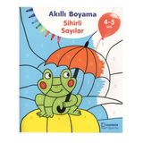 Uçanbalık Yayınları 4-5 Yaş Akıllı Boyama Sihirli Sayılar