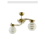 Uçar eskitme gold boyalı 2'li avize