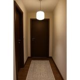 Uçar Kent Modern Tasarım Antre Hol Mutfak Çocuk Odası Salon Camlı Tekli Avize - 1 - Beyaz