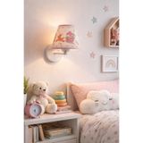 Uçar Kids Şirin Tasarım Çocuk Odası Bebek Odası Kız Erkek Genç Odası Duvar Aplik (E-14 AMPÜL UYUMLU)