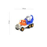 UÇAR KİDS Uçar Kid 142 Oyuncak Beton Mikseri Büyük Harç Kamyonu 11x29 Cm