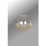 Uçar Modern Kapalı Globe Füme Bal Beyaz Renkli Avize Camı 1 Adet Yedek Avize Camı