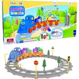 Uçar Oyuncak Magıc Blocks Tren Set (43PCS) (2 Adet)