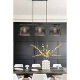 Uçar TOKYO MODERN 3 lü SIRALI SARKIT CAMLI KORİDOR HOL OTURMA ODASI SALON AVİZESİ ÜÇLÜ AVİZE