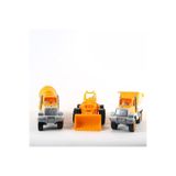 Uçarkid Uçar Kid 161 Oyuncak Inşaat Seti Kamyon-kepçe-silindir 26x13 Cm
