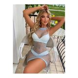 Üçay Butik 4342 Vücut Çorabı Çok Renkli Standart