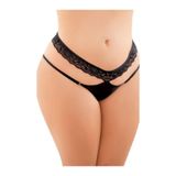 Üçay Butik 9156 Büyük Beden Külot Siyah 3XL/4XL