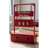 ucboyutlubaski Kişiye Özel Kitap Okuma Sayacı - Eğitici Takip Çizelgesi (150x100mm) TYC4F3B9ADBA0D95A41401D00