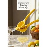 Ucco Alüminyum Limon Narenciye Sıkacağı - Yüksek Kalite - 22X7,5 Cm