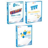 Üçdörtbeş 2026 Tyt Geometri 1. Kitap + Matematik Soru + 0 Dan Başla Matematik 3 Lü Set