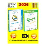 Üçdörtbeş 2026 Tyt Matematik 10-Biyoloji 30 Deneme Seti +Tablet Kalem Dahil Set Sınava Hazırlan