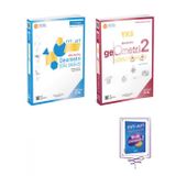ÜçDörtBeş TYT AYT Geometri Soru Bankası 1 ve 2. Kitap Seti ÜçDörtBeş Yayınları