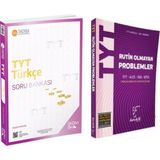 ÜçDörtBeş Üç Dört Beş Tyt Türkçe ve Karekök Rutin Olmayan Problemler Soru Bankası 2 Kitap Set
