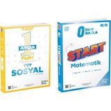 Üçdörtbeş Yayınları 1 Ayda Tüm Tyt Sosyal Soru Bankası ve ÜçDörtBeş Yayınları 0 Dan Başla Start Matematik