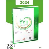 ÜçDörtBeş Yayınları 2024 Model-TYT 25'li Fen Bilimleri Denemesi