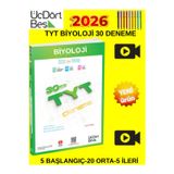 Üçdörtbeş Yayınları 2026 Tyt Biyoloji 20 Lu Deneme+Tablet Kalem Dahil Set Hemen Al Sınava Hazırlan