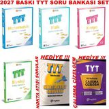 ÜçDörtBeş Yayınları 2027 Baskı Tyt Matematik-Fizik-Kimya-Biyoloji Soru Bankası Seti Çözümlü - 1115615151512121