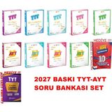 ÜçDörtBeş Yayınları 2027 Müfredat Tyt-Ayt Ultra Soru Bankası Video Çözümlü Set - 561111555115155115