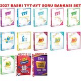 ÜçDörtBeş Yayınları 2027 Tyt-Ayt Mega Soru Bankası Set Video Çözümlü Güncel - 56161616151115151221