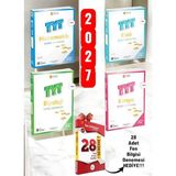 ÜçDörtBeş Yayınları 345-2027 Tyt Matematik-Fizik-Kimya-Biyololoji Soru Bankası 4'lü Sayısal Fen Set ve 28 Adet Deneme