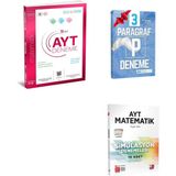 ÜçDörtBeş Yayınları 3D ve AYT Matematik Denemeleri