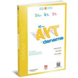 ÜçDörtBeş Yayınları AYT 10’lu Edebiyat - Sosyal 1 Deneme Üniversite Hazırlık Sınav Bilgisi