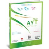 ÜçDörtBeş Yayınları AYT Biyoloji 20’li Deneme
