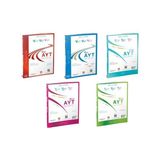 ÜçDörtBeş Yayınları AYT Matematik 10 Deneme Fen Bilimleri 10 Deneme - Fizik 20 Deneme Kimya 20 Deneme - Biyoloji 20 Deneme 5'li Deneme Seti