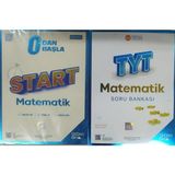 Üçdörtbeş Yayınları -Start Matematik 0'dan Başla+Tyt Matematik Soru Bankası