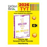 Üçdörtbeş Yayınları Tyt 1 Haftada Dil Bilgisi Konu Anlatımlı Soru Bankası+Dokunmatik Kalem